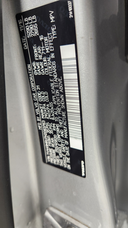 Volvo XC60 T6 Inscription AWD 2017