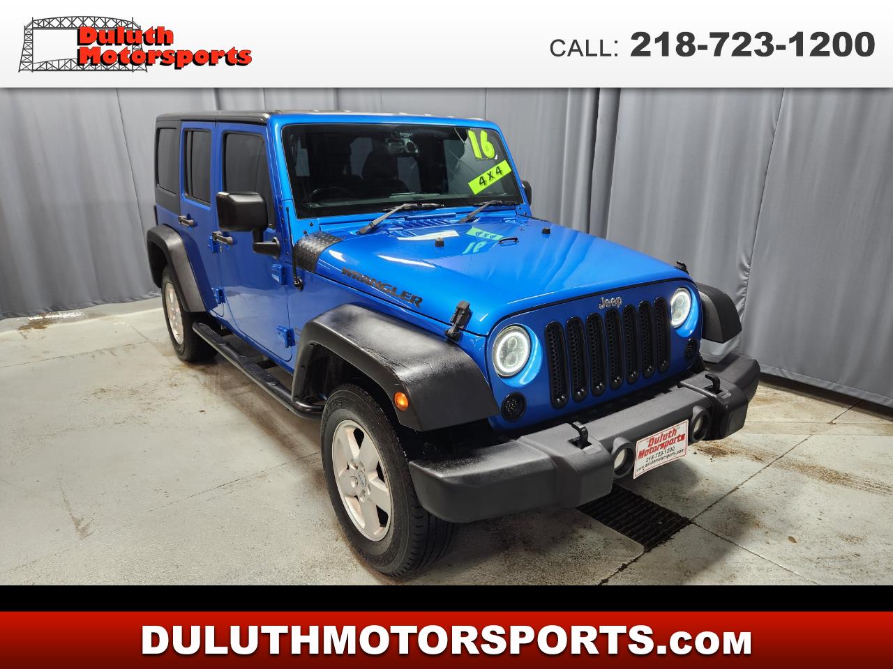 2016 Jeep Wrangler Unlimited Sport 4WD RHD