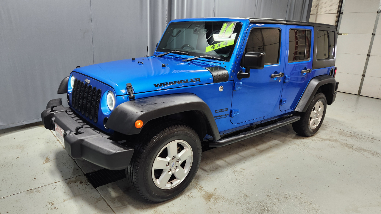 Jeep Wrangler Unlimited Sport 4WD RHD 2016