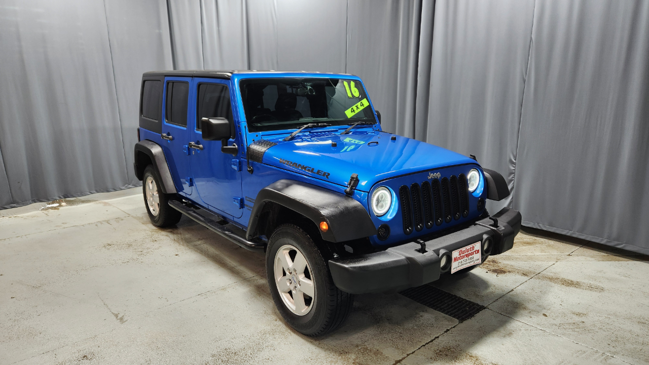 Jeep Wrangler Unlimited Sport 4WD RHD 2016