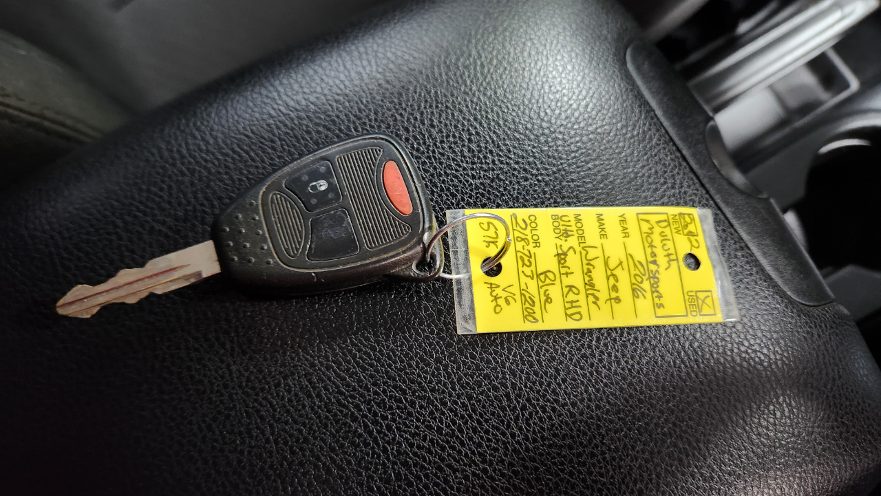 Jeep Wrangler Unlimited Sport 4WD RHD 2016