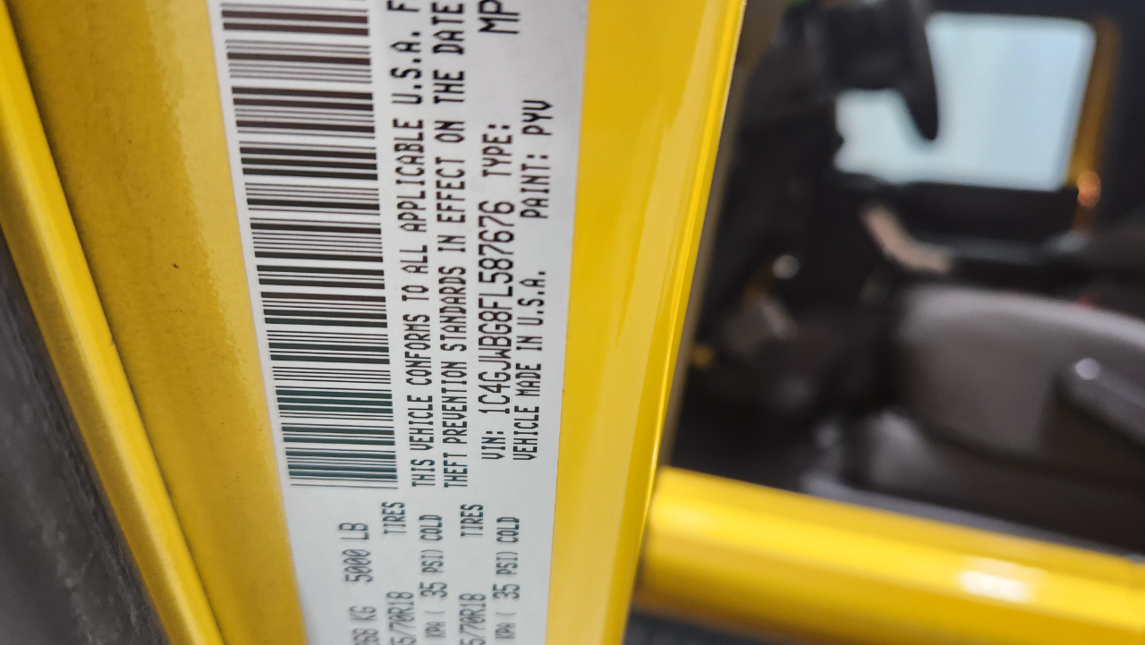 Jeep Wrangler Sahara 4WD 2015