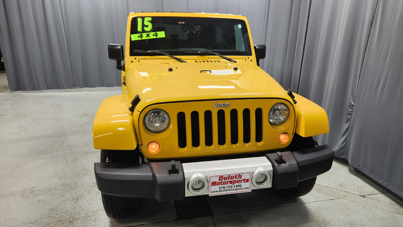 Jeep Wrangler Sahara 4WD 2015