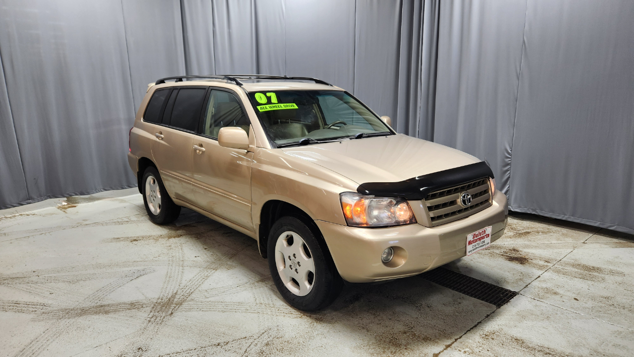 Toyota Highlander Limited V6 4WD 2007