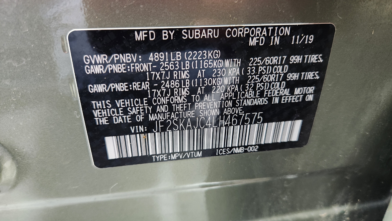 Subaru Forester  2020