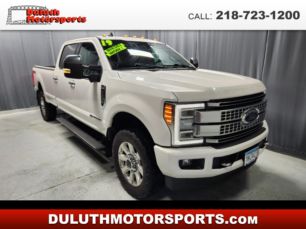 2019 Ford F-350 SD Platinum Crew Cab Long Box 4WD