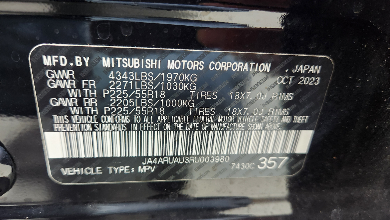 Mitsubishi Outlander Sport 2.0 ES 4WD 2024