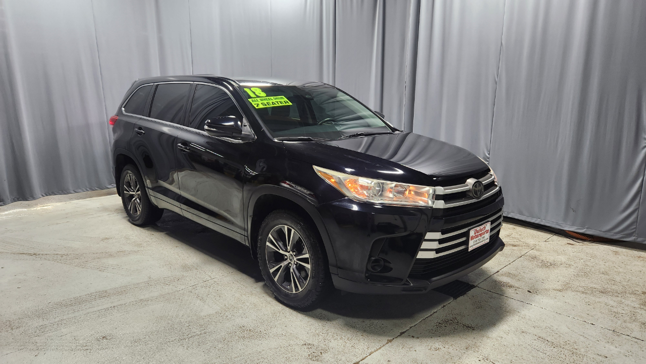 Toyota Highlander LE AWD V6 2018