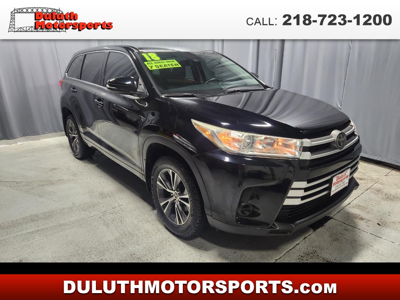 Toyota Highlander LE AWD V6 2018