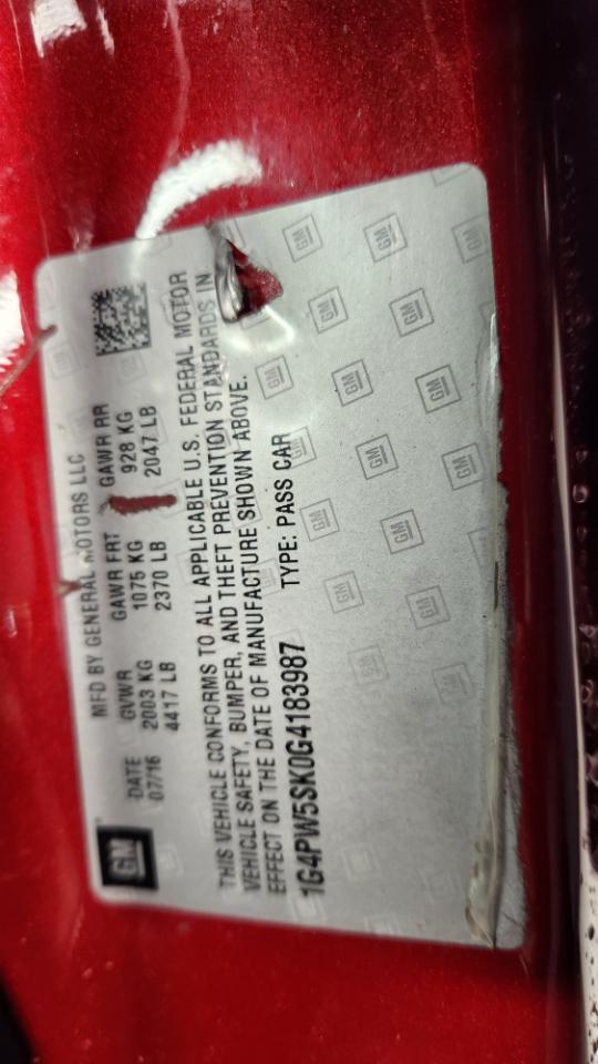 Buick Verano Sport Touring 2016