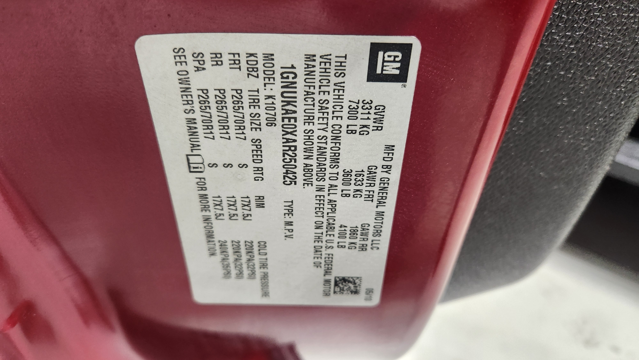 Chevrolet Tahoe LS 4WD 2010