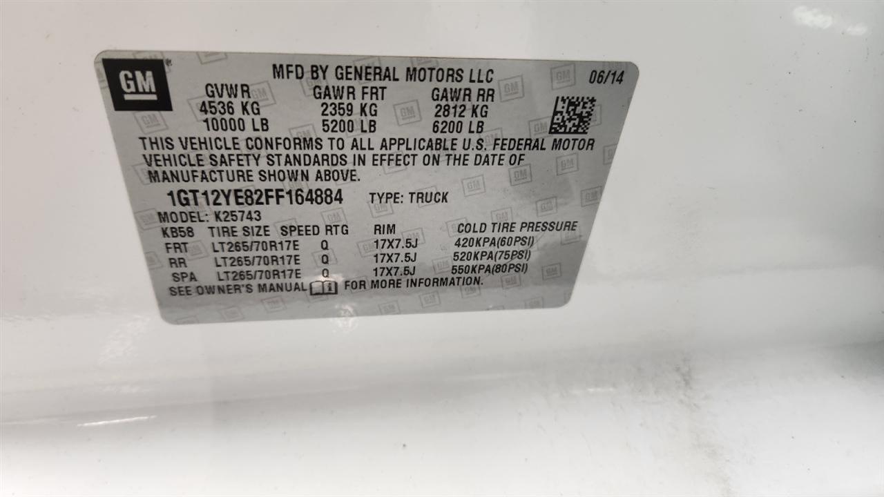 GMC Sierra 2500HD SLE Crew Cab 4WD 2015