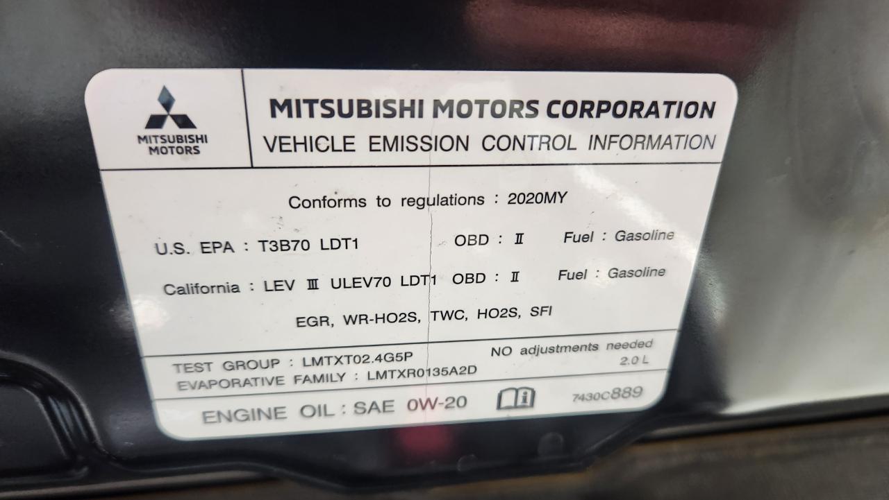 Mitsubishi Outlander Sport 2.0 SE 4WD CVT 2020