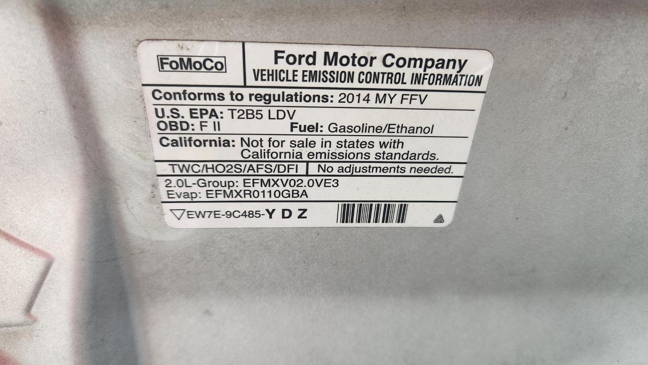 Ford Focus SE Hatch 2014