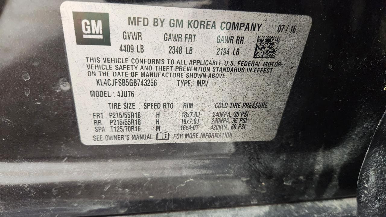 Buick Encore Convenience AWD 2016