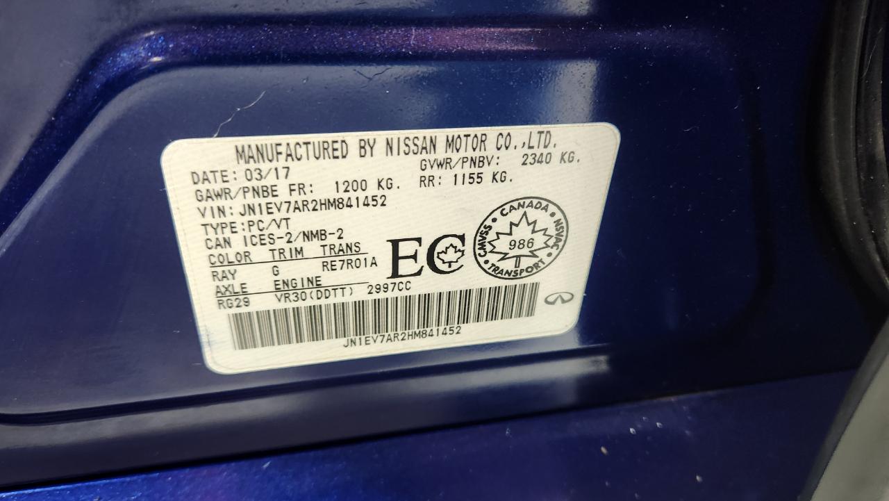 Infiniti Q50 3.0t Sport AWD 2017