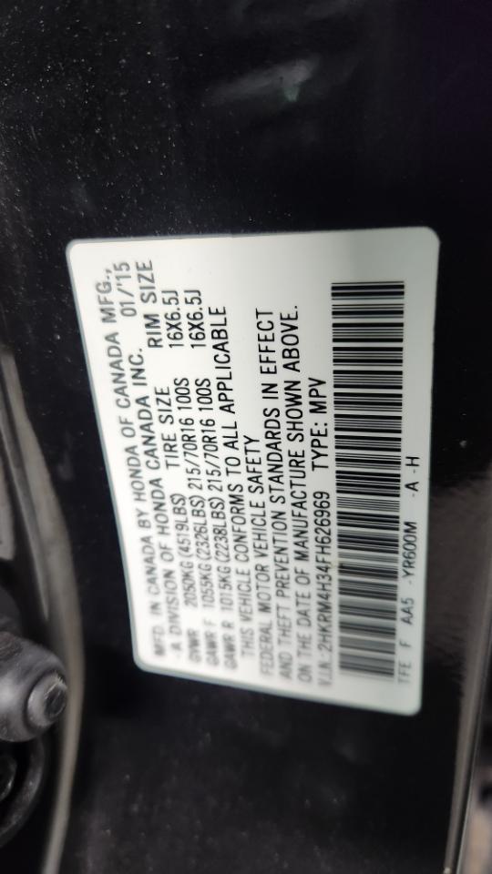 Honda CR-V LX 4WD 2015