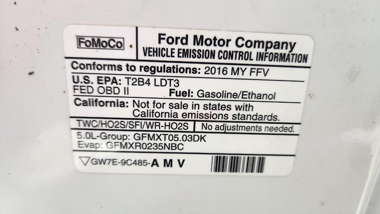 Ford F-150 XLT SuperCrew 6.5-ft. Bed 4WD 2016