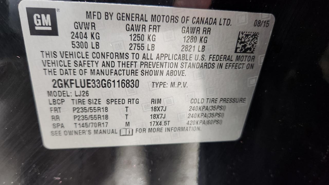 GMC Terrain SLT AWD 2016