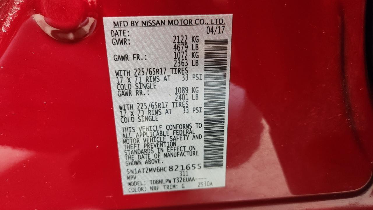 Nissan Rogue S AWD 2017