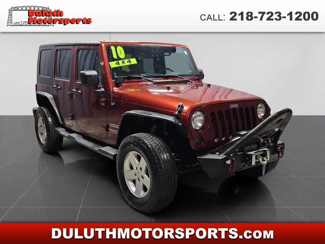 2010 Jeep Wrangler Unlimited Sport 4WD