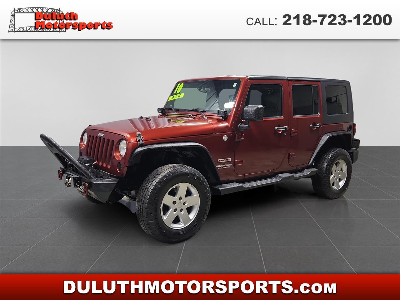 2010 Jeep Wrangler Unlimited Sport 4WD