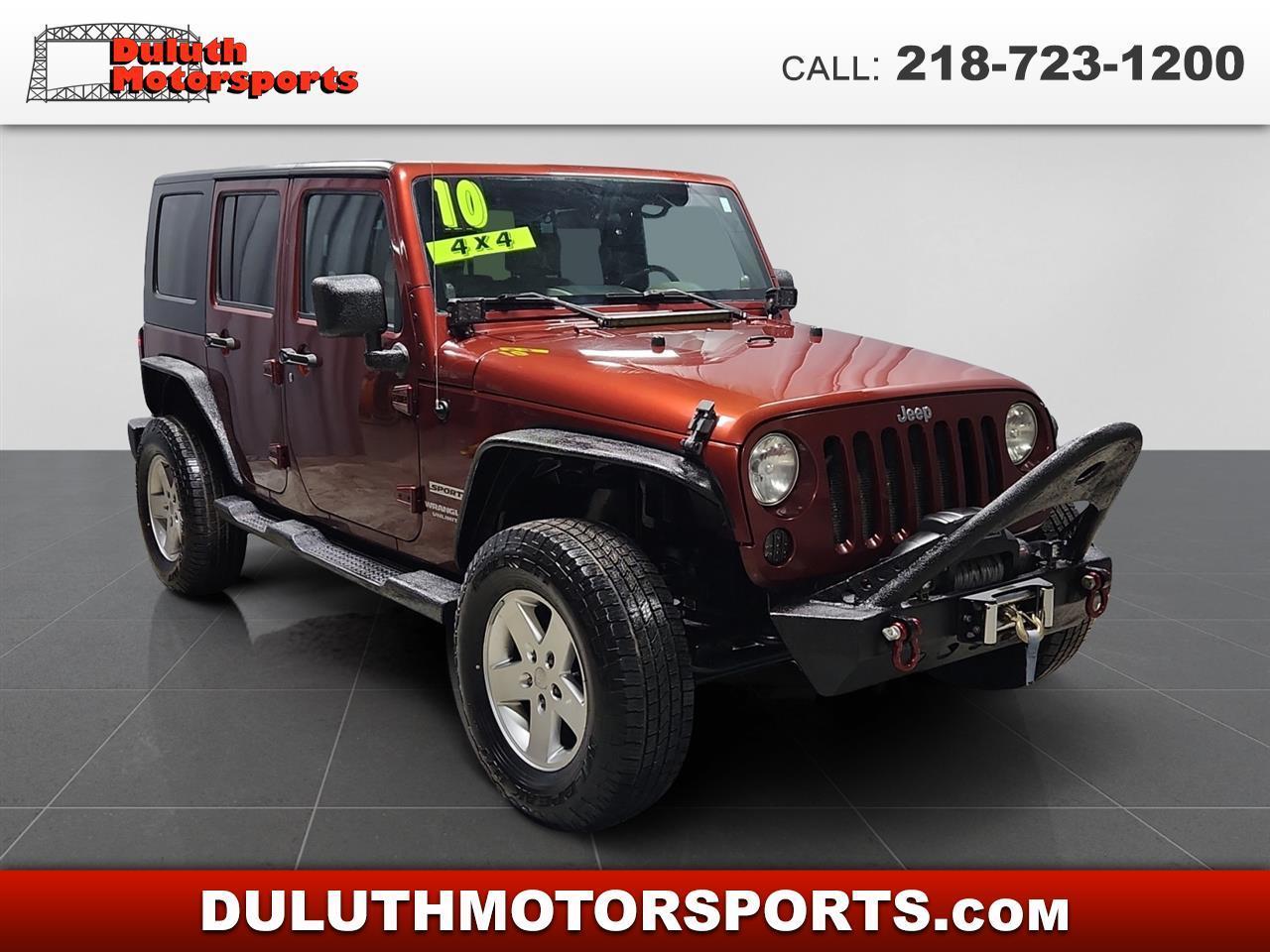 2010 Jeep Wrangler Unlimited Sport 4WD