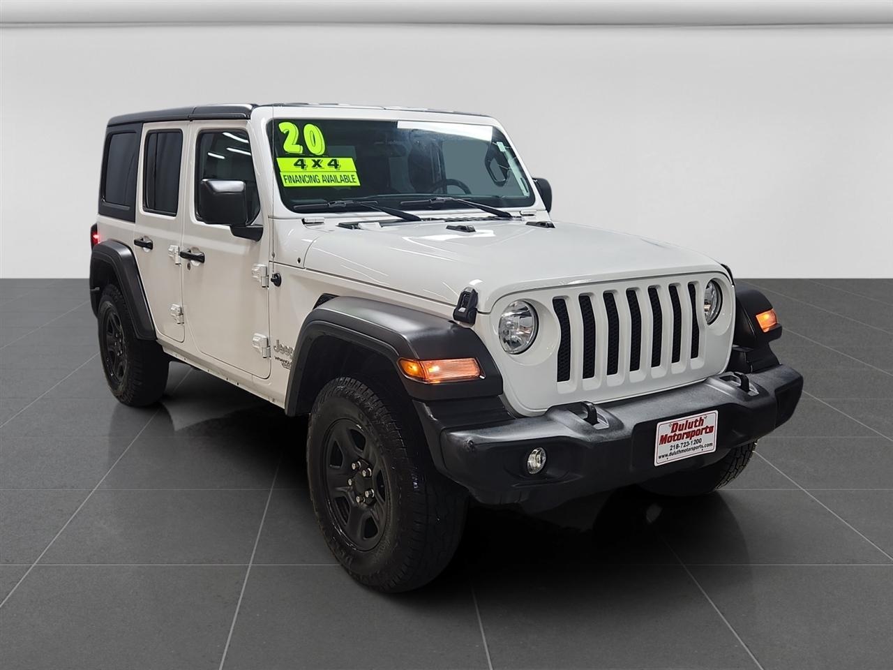 2020 Jeep Wrangler Unlimited Sport
