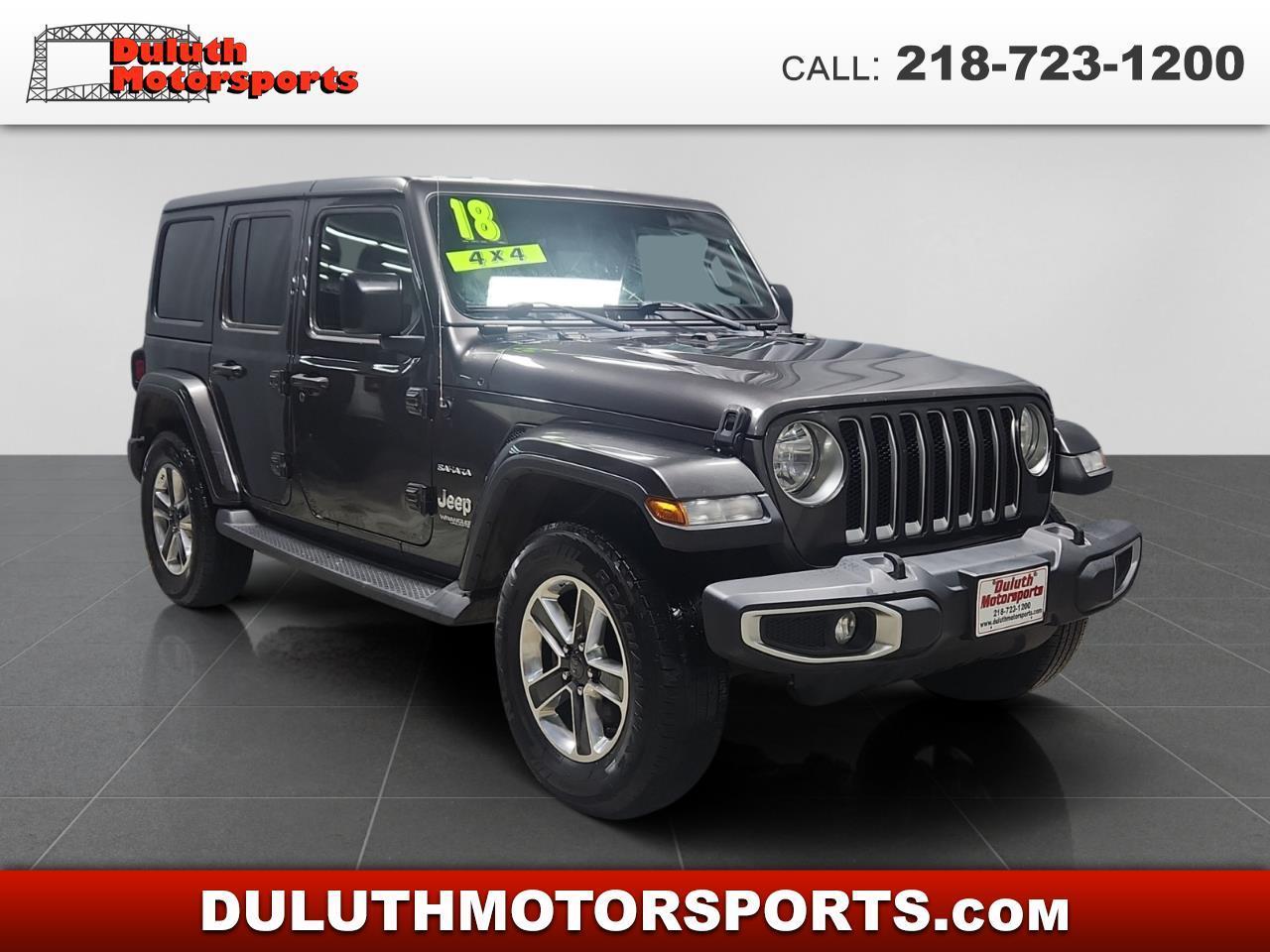 Jeep Wrangler Unlimited Sahara 2018