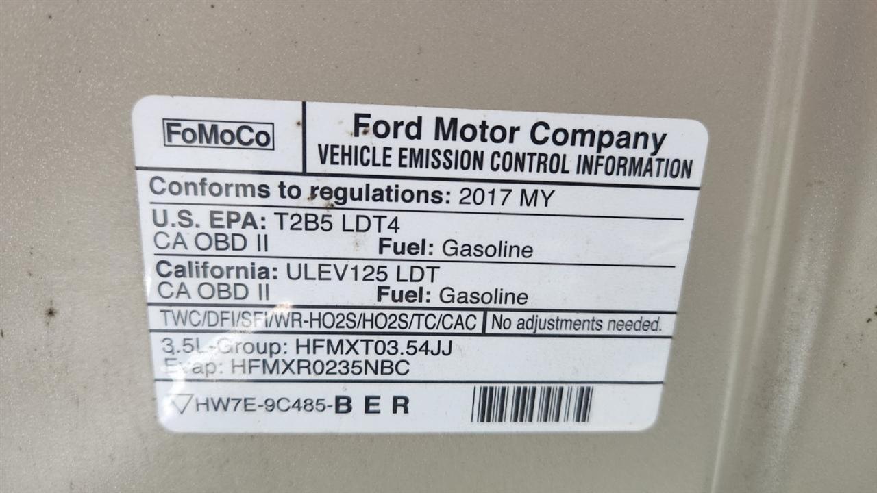 Ford F-150 Lariat SuperCrew 6.5-ft. Bed 4WD 2017