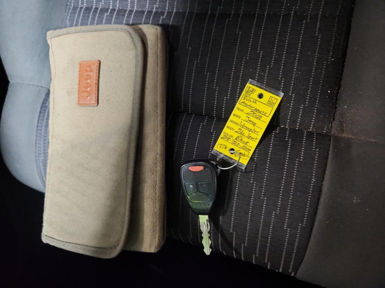 Jeep Wrangler Sport 4WD 2012