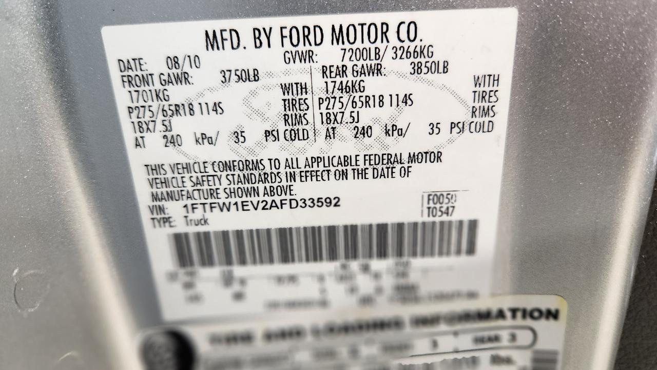 Ford F-150 XLT SuperCrew 5.5-ft. Bed 4WD 2010