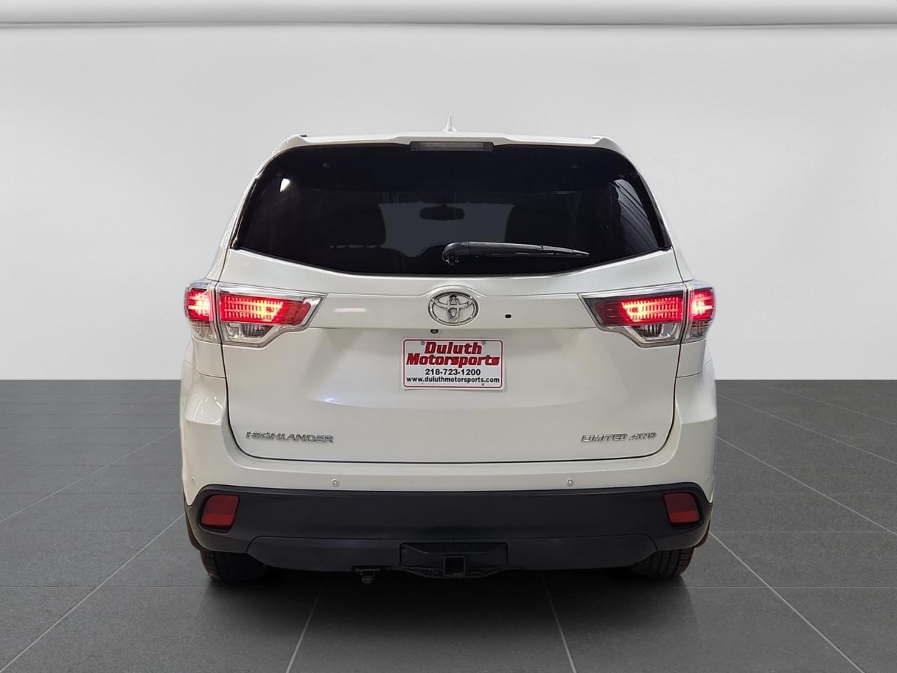 Toyota Highlander Limited AWD V6 2015