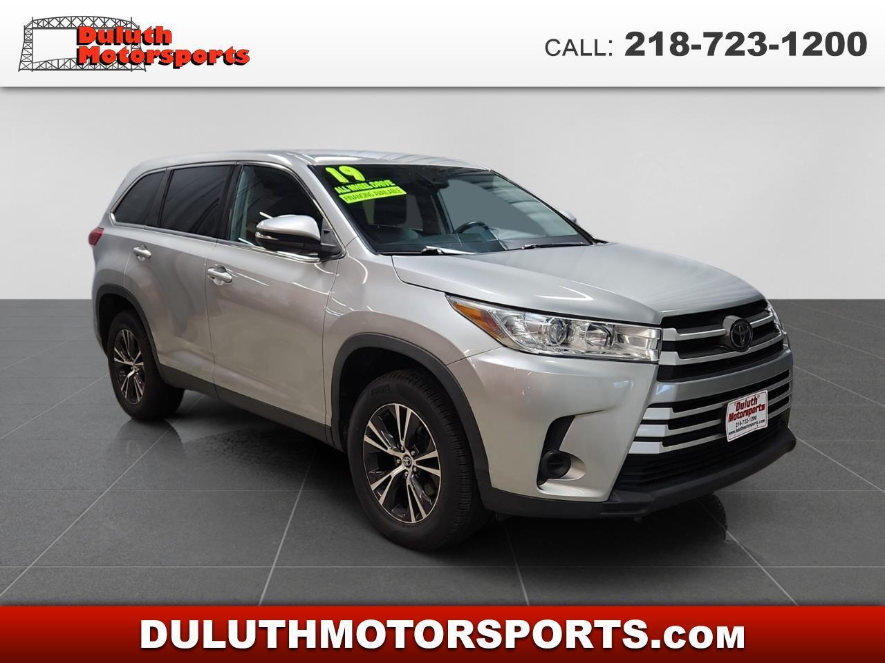2019 Toyota Highlander LE FWD V6