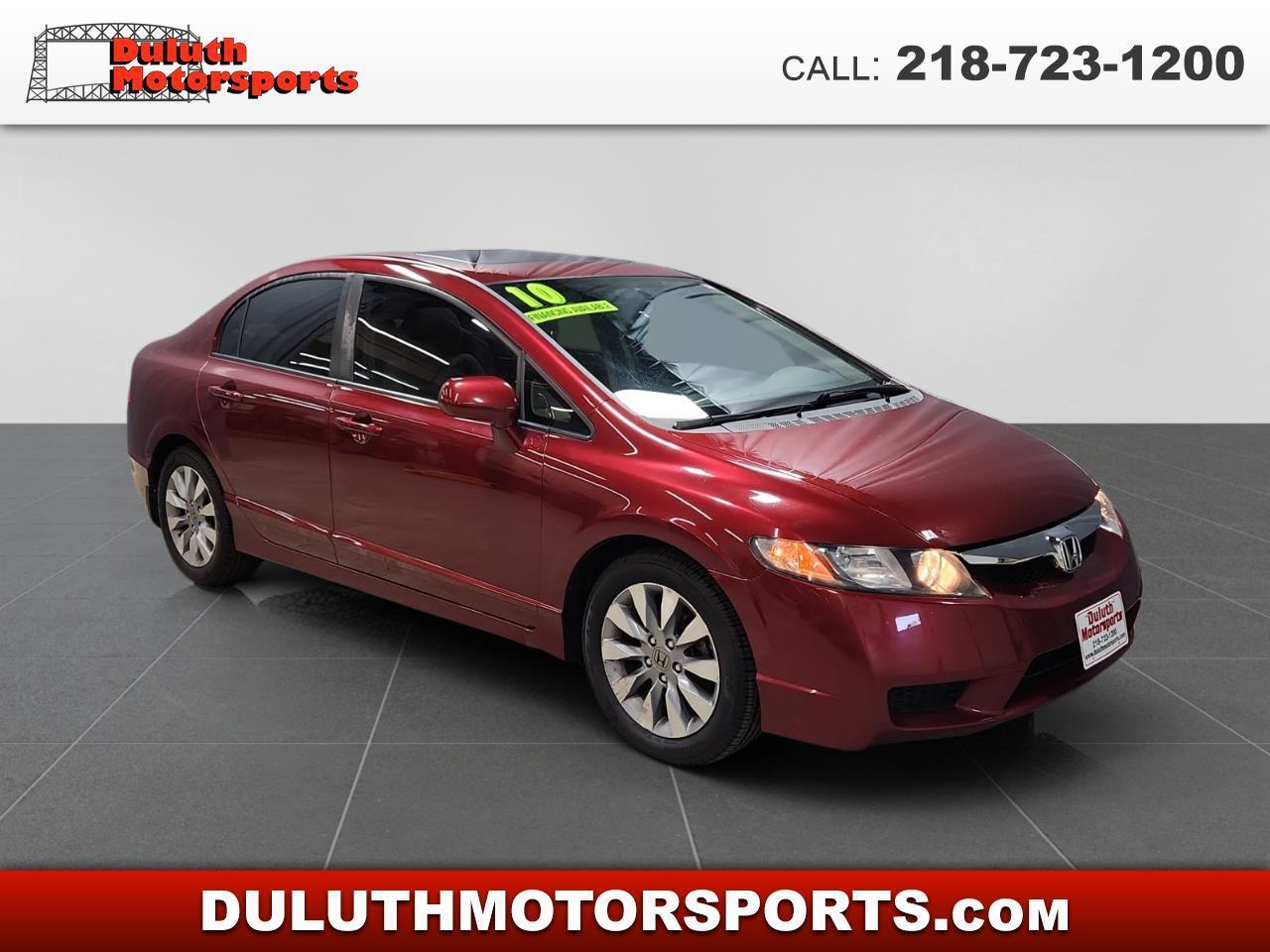 2010 Honda Civic EX Sedan 5-Speed AT
