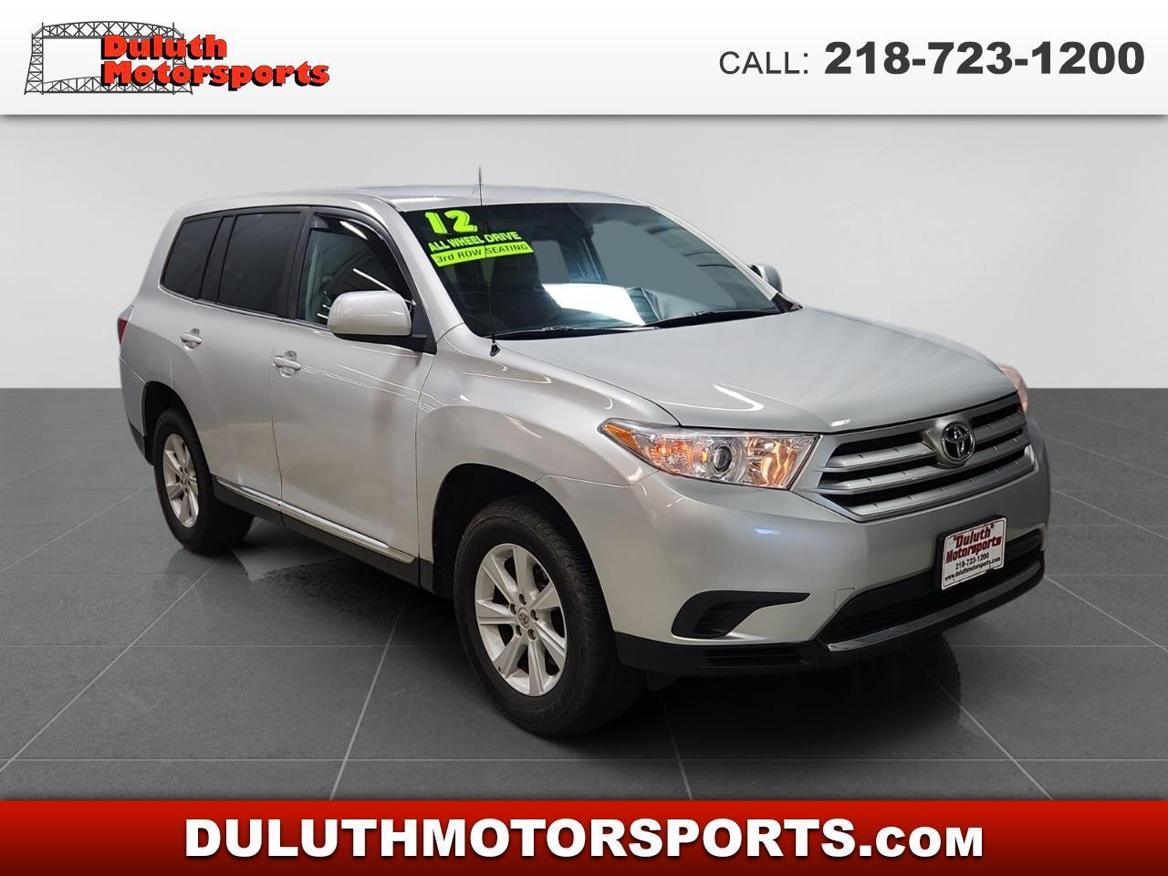 2012 Toyota Highlander Base 4WD