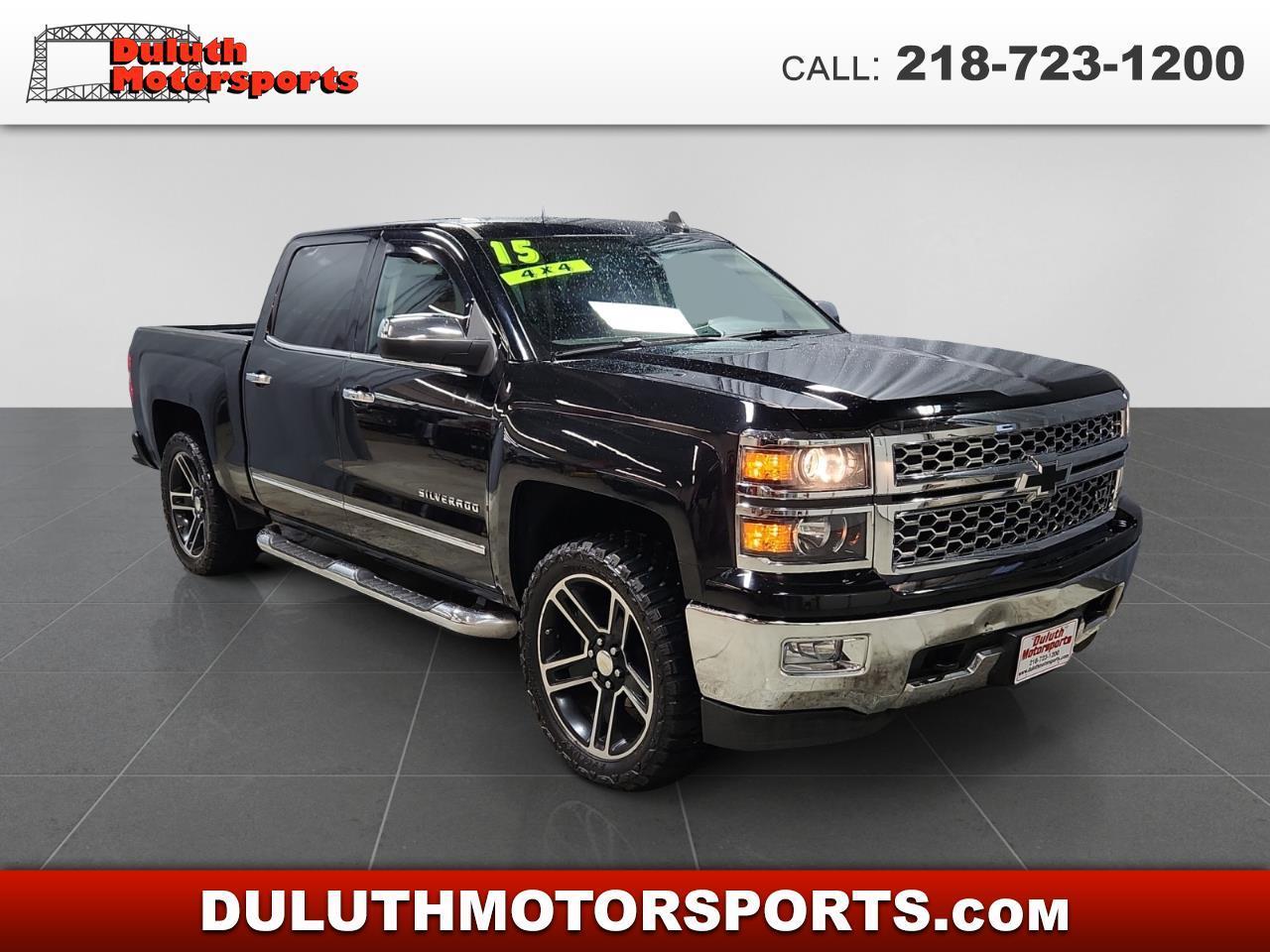2015 Chevrolet Silverado 1500 LTZ Crew Cab Long Box 4WD
