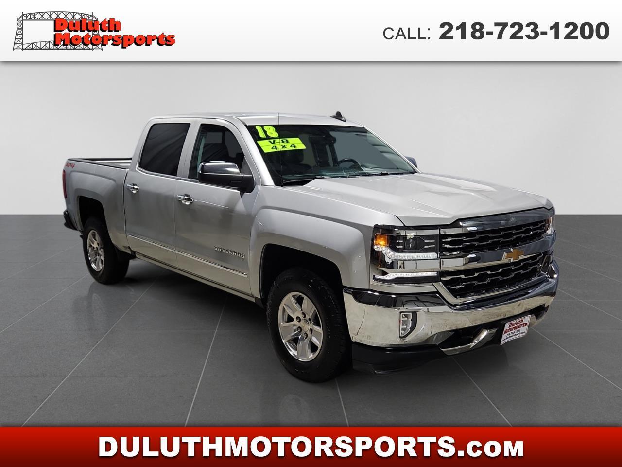 2018 Chevrolet Silverado 1500 LTZ Crew Cab 4WD