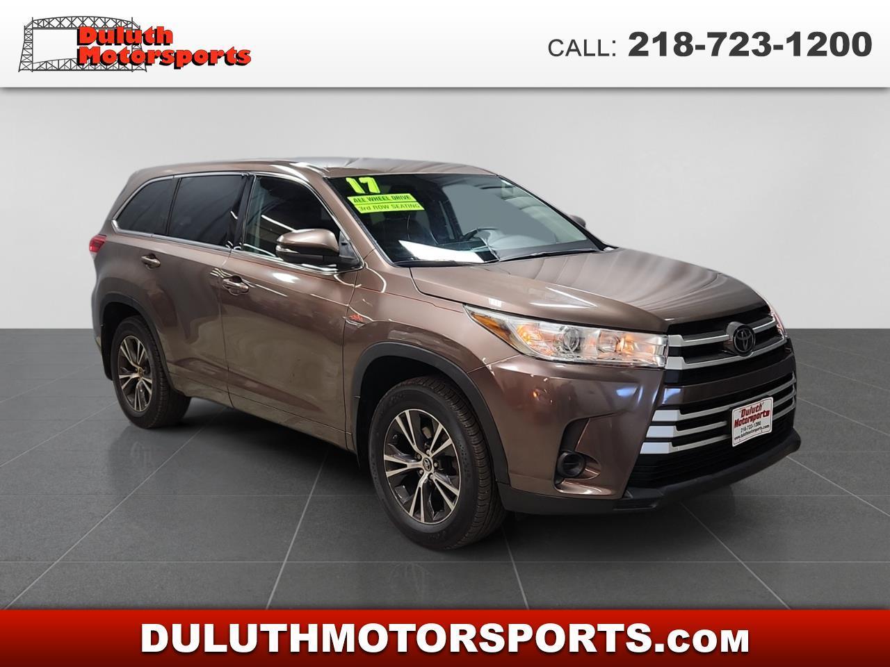 2017 Toyota Highlander LE AWD V6