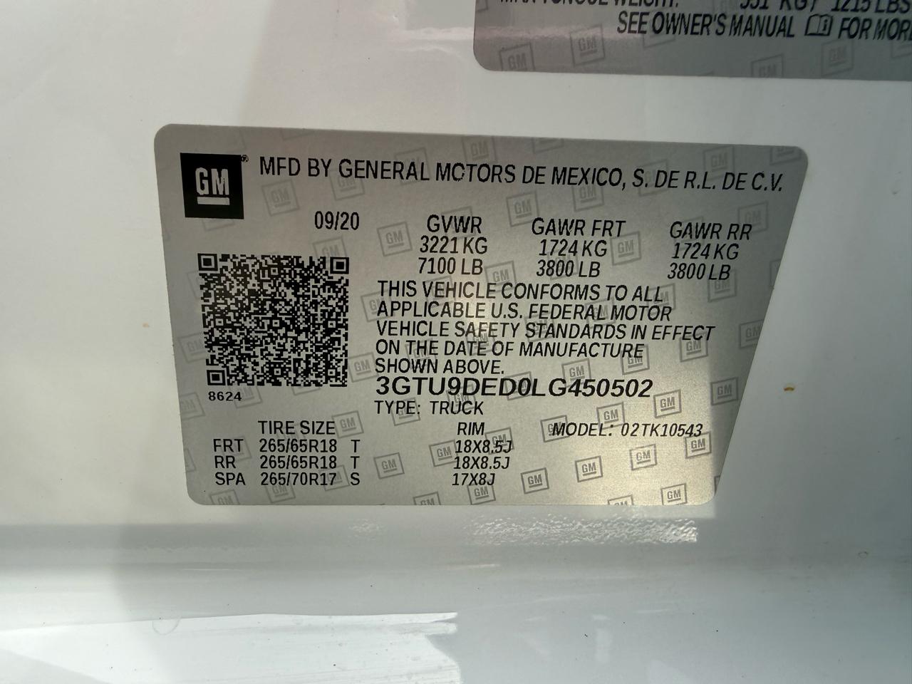 GMC Sierra 1500 SLT Crew Cab 4WD 2020