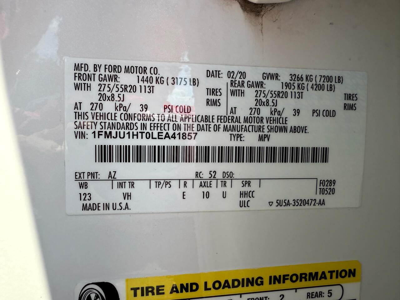 Ford Expedition XLT 2020 Ford Expedition XLT 2020