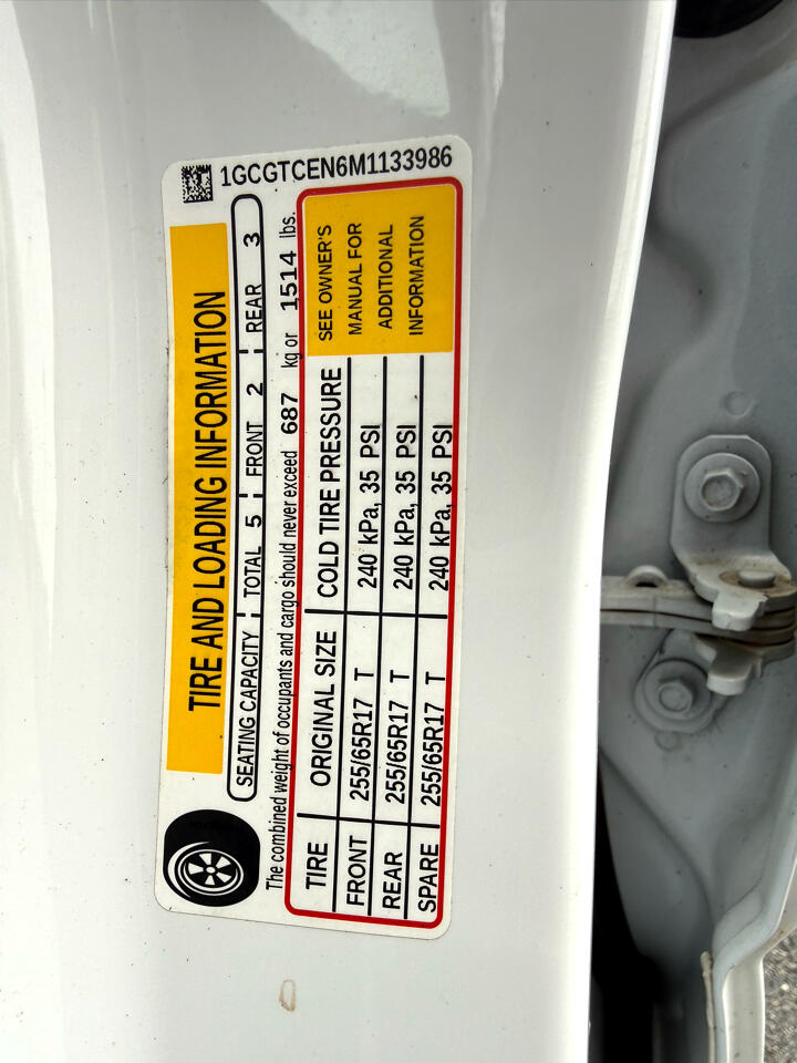 Chevrolet Colorado  2021