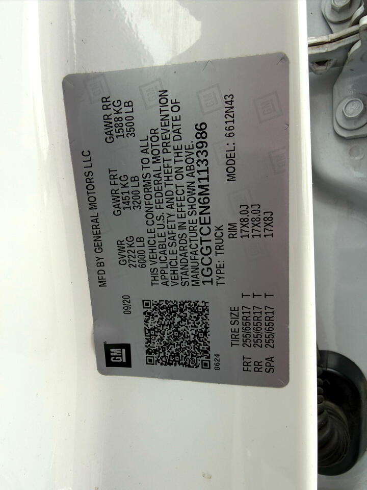 Chevrolet Colorado  2021