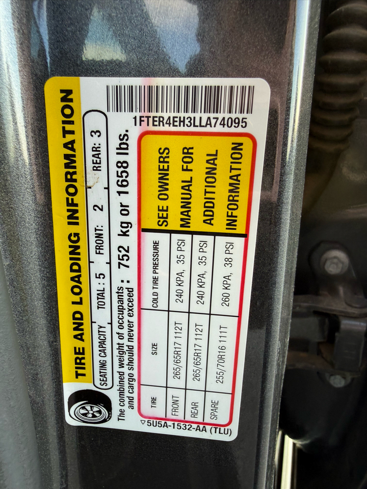 Ford Ranger XLT SuperCrew 2WD 2020