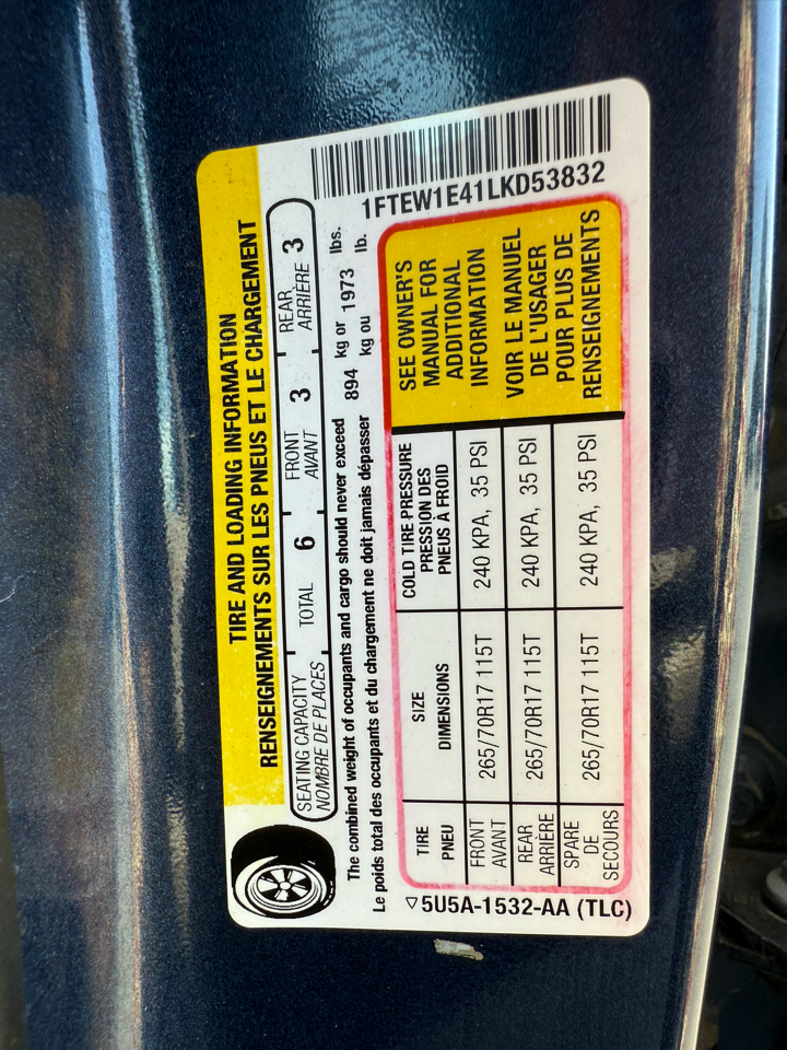 Ford F-150 XLT SuperCrew 4WD 2020 Ford F-150 XLT SuperCrew 4WD 2020