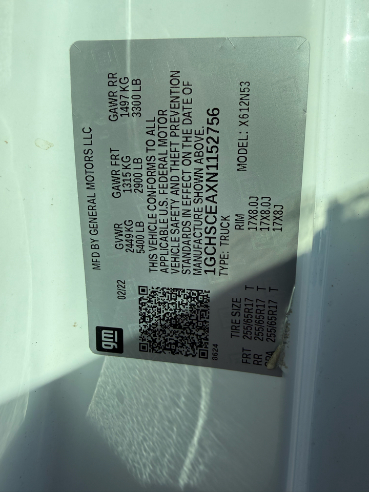 Chevrolet Colorado LT Ext. Cab 2WD 2022 Chevrolet Colorado LT Ext. Cab 2WD 2022