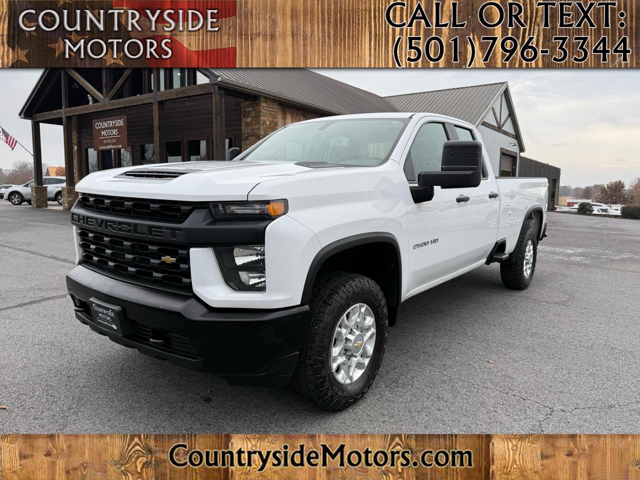 2023 Chevrolet Silverado 2500HD Work Truck Double Cab Long Box 2WD