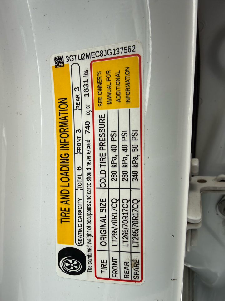 GMC Sierra 1500 SLE Crew Cab 4WD 2018