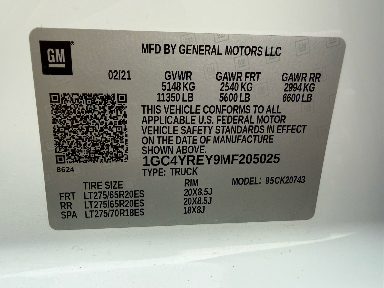 Chevrolet Silverado 2500HD  2021