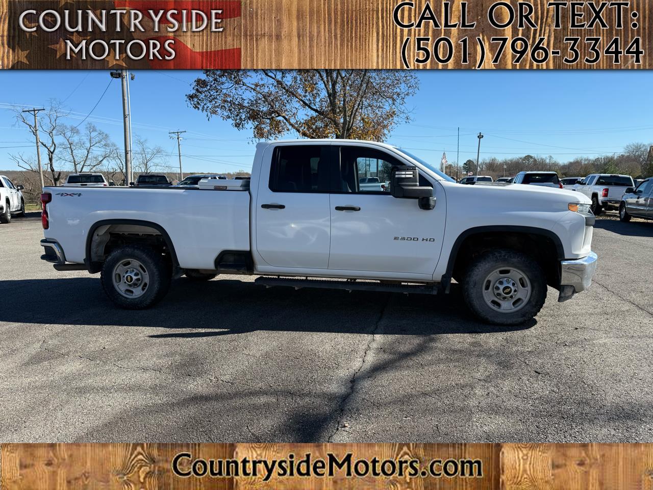 2020 Chevrolet Silverado 2500HD Work Truck Double Cab Long Box 4WD